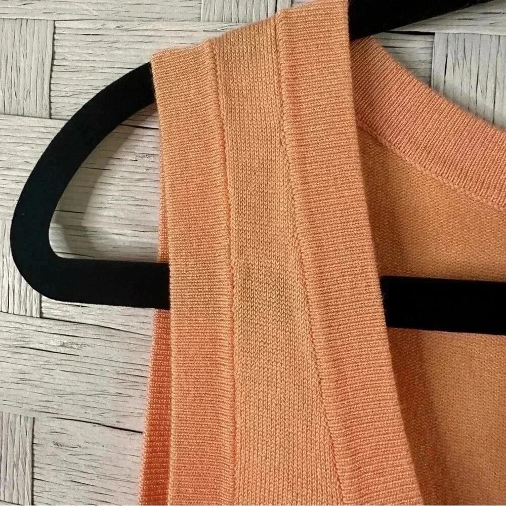 G.I.L.I. Knit Cotton blend tank tops in excellent condition color peach - Picture 3 of 5
